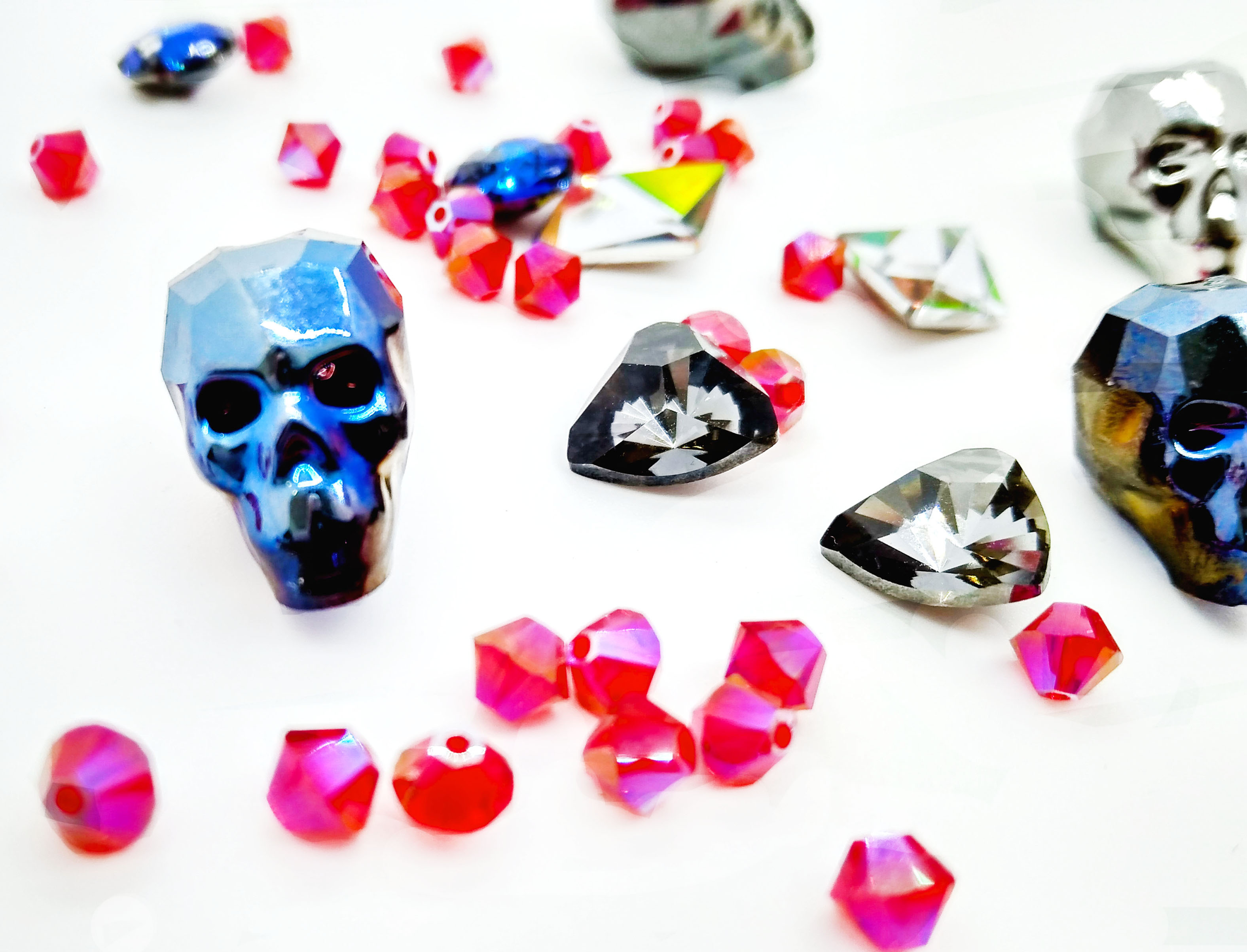 Кристалл Swarovski в виде черепа