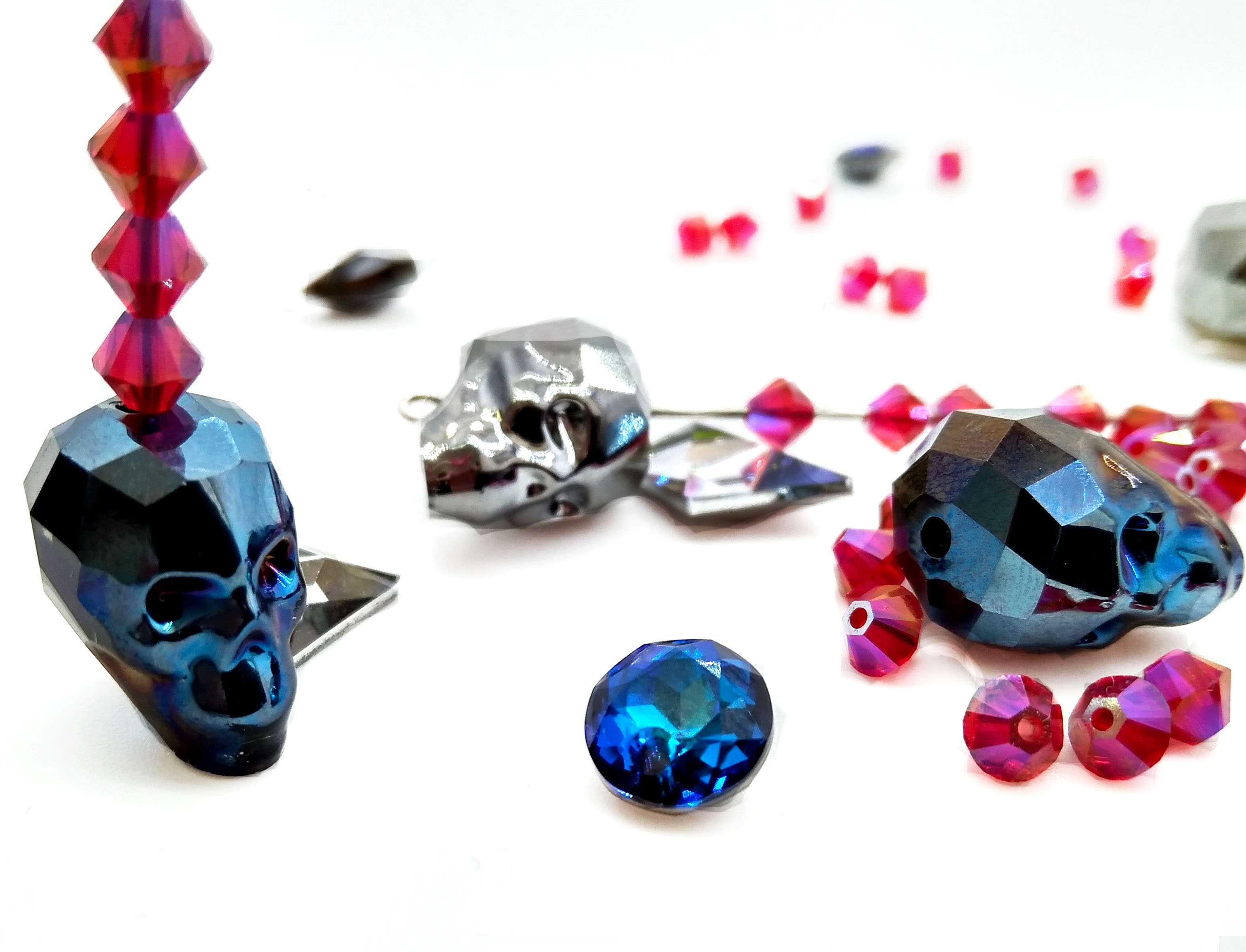 Кристалл Swarovski в виде черепа