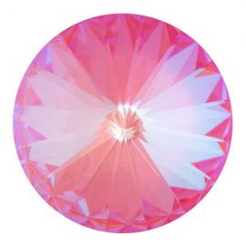 Риволи Swarovski 1122, Crystal Lotus Pink Delite, 12мм