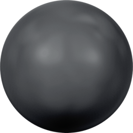 Жемчуг Swarovski 5810, Crystal Black Pearl, 4мм