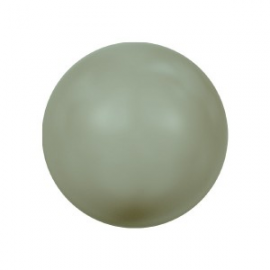Жемчуг Swarovski 5810, Crystal Powder Green Pearl, 6мм