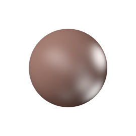 Жемчуг Swarovski 5810, Crystal Velvet Brown Pearl, 10мм