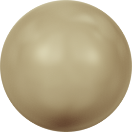 Жемчуг Swarovski 5810, Crystal Vintage Gold Pearl, 3мм