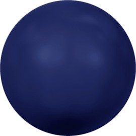 Жемчуг Swarovski 5810, Crystal Dark Lapis Pearl, 6мм