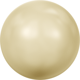 Жемчуг Swarovski 5810, Crystal Light Gold Pearl, 3мм