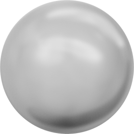 Жемчуг Swarovski 5810, Crystal Light Grey Pearl, 12мм