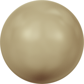 Жемчуг Swarovski 5810, Crystal Vintage Gold Pearl, 12мм