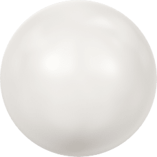Жемчуг Swarovski 5818, Crystal White Pearl, 10мм