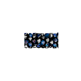 Бусина Swarovski 5951, Bermuda Blue, 15мм