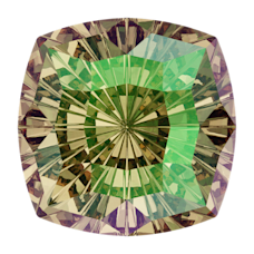 Кристалл в оправу .evoli 4460, Crystal Luminous Green, 10мм